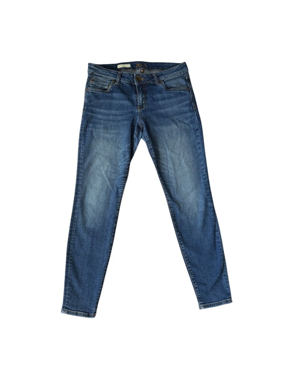 Kut from the Kloth women's MIA toothpick skinny medium wash blue jeans size 6P